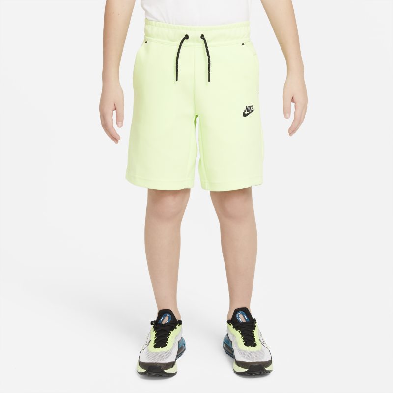 Shorts Nike Sportswear Tech Fleece för killar - Grön