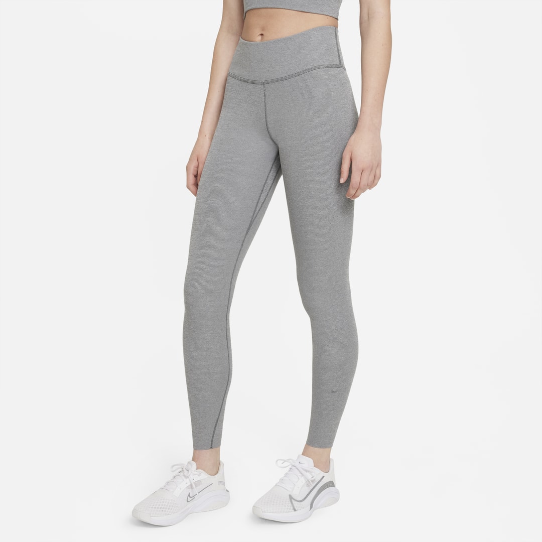 NIKE ONE LUXE WOMEN'S MID-RISE RIBBED LEGGINGS