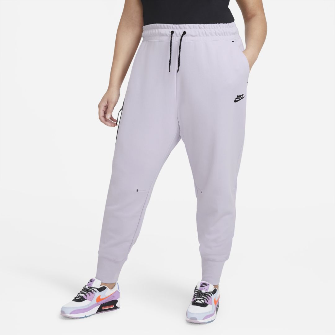 Nike Sportswear Tech Fleece Women's Pants In Infinite Lilac,black