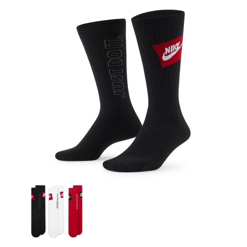 Strumpor Nike Sportswear Everyday Essential (3 par) - Flerfärgade