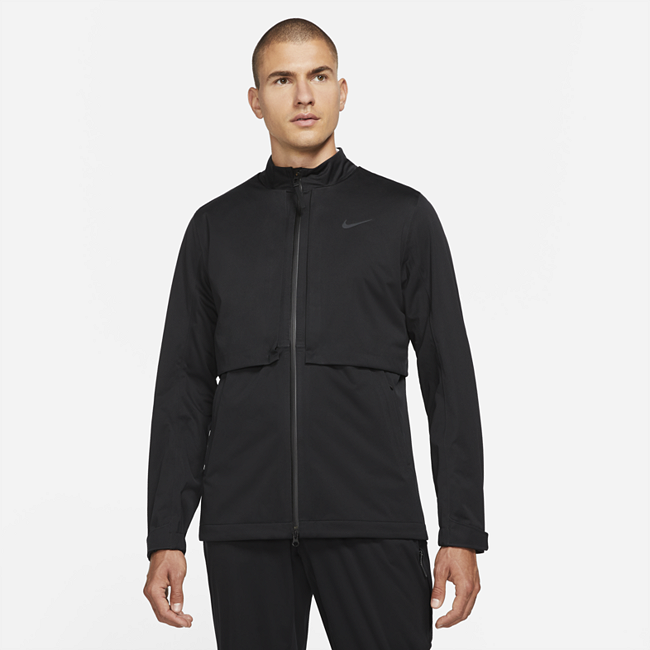 фото Мужская куртка для гольфа nike storm-fit adv rapid adapt - черный