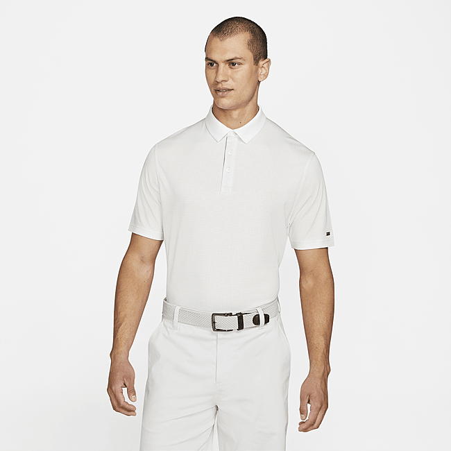 фото Мужская рубашка-поло для гольфа nike dri-fit player - серый
