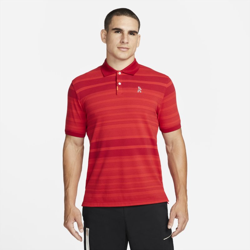 The Nike Polo Tiger Woods Polo met aansluitende pasvorm voor heren - Rood