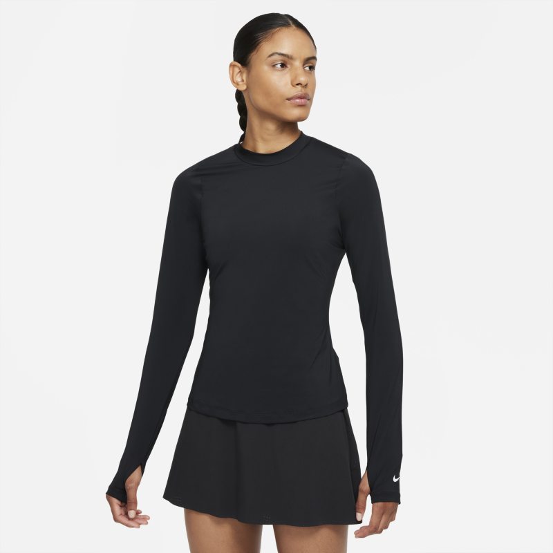 Nike Dri-FIT UV Victory Camiseta de golf de manga larga - Mujer - Negro Nike