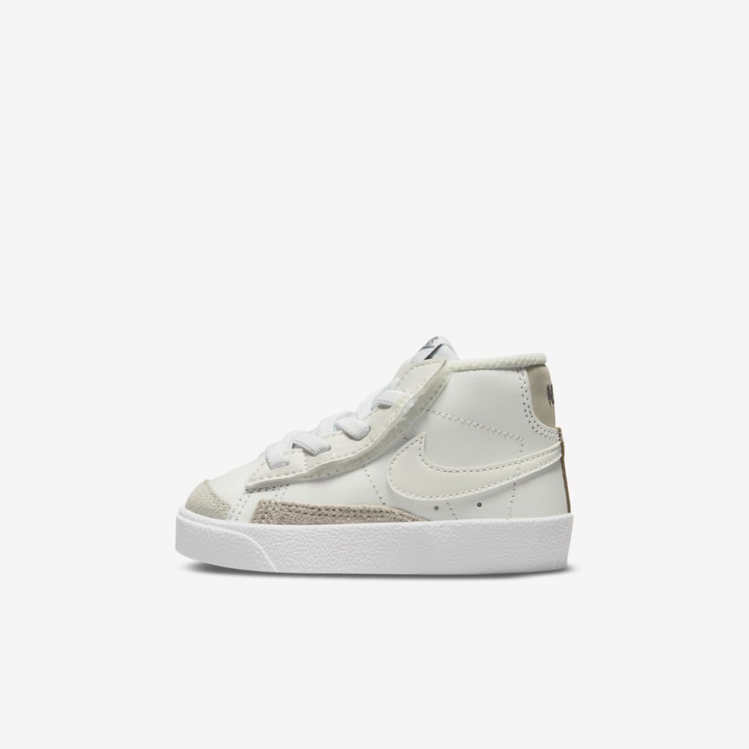 Nike Blazer Mid '77 Baby/toddler Shoes In Summit White,light Orewood Brown,white,clear