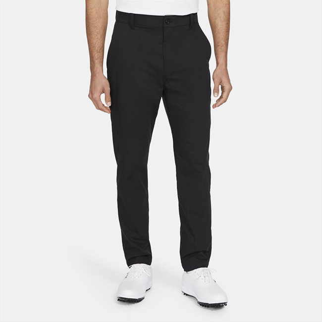 Nike Dri-FIT UV golfchinobukse med smal passform til herre - Black