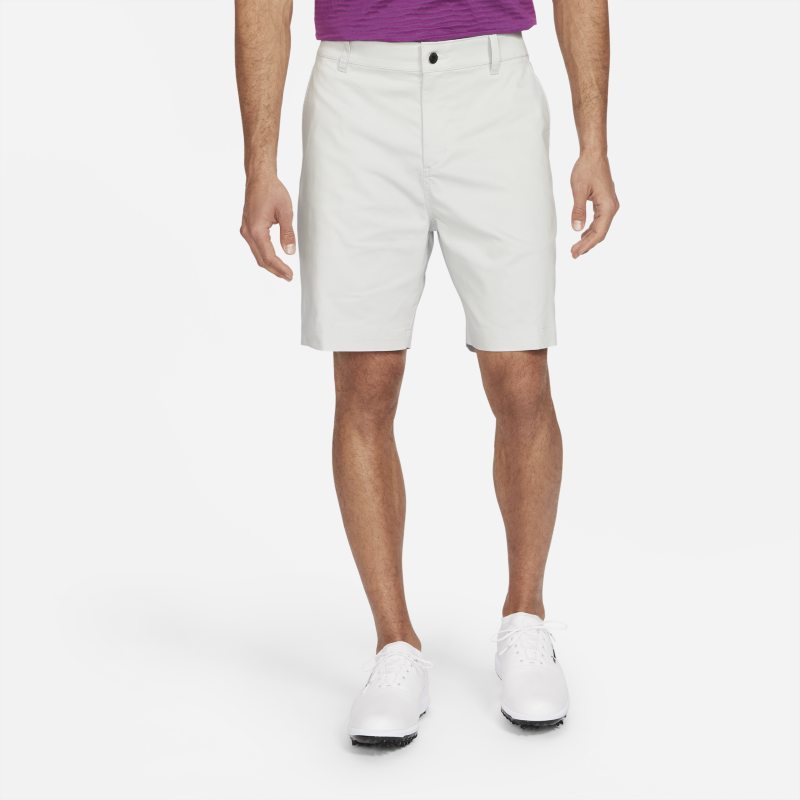 Męskie spodenki chino do golfa Nike Dri-FIT UV 23 cm - Szary