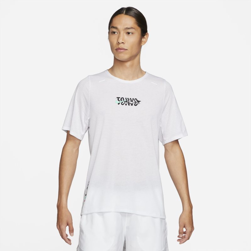 Nike Rise 365 Tokyo Camiseta de running - Hombre - Blanco Nike