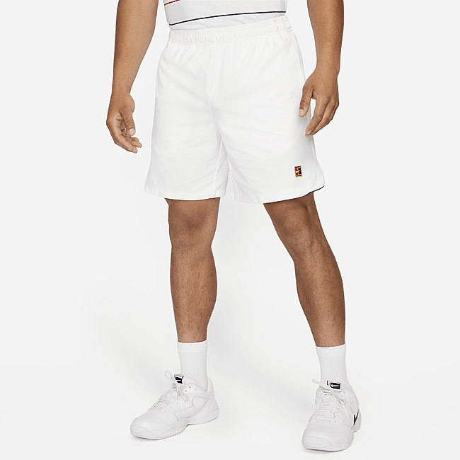 фото Мужские теннисные шорты nikecourt dri-fit slam - белый