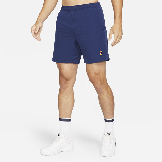 фото Мужские теннисные шорты nikecourt dri-fit slam - синий
