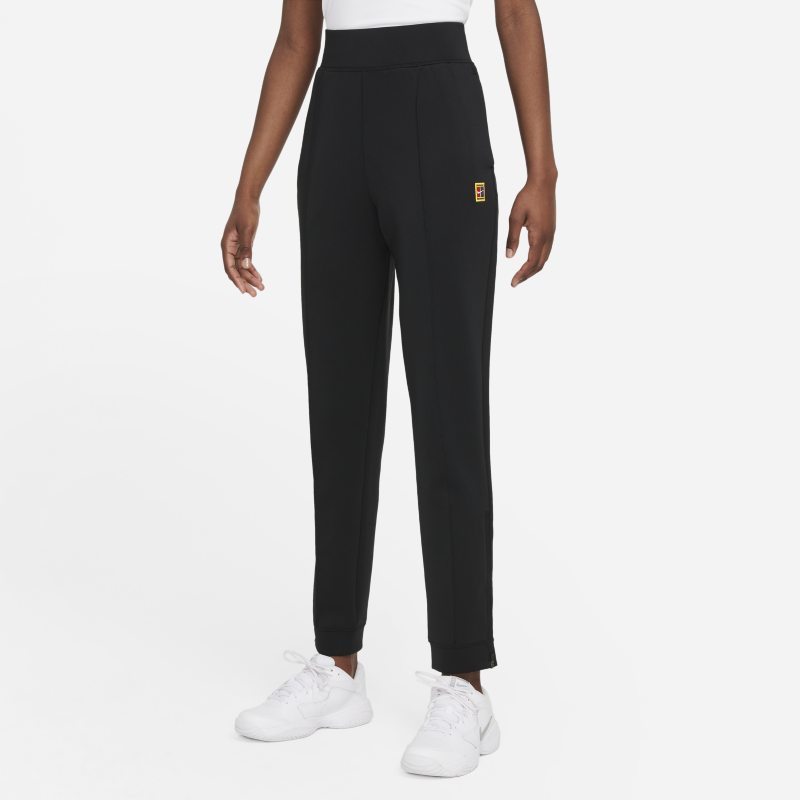 NikeCourt Dri-FIT Women's Knit Tennis Trousers - Black