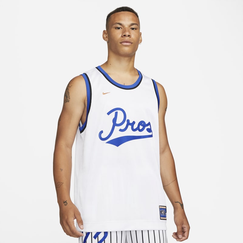 Baskettröja Nike Dri-FIT Lil' Penny Premium för män - Vit