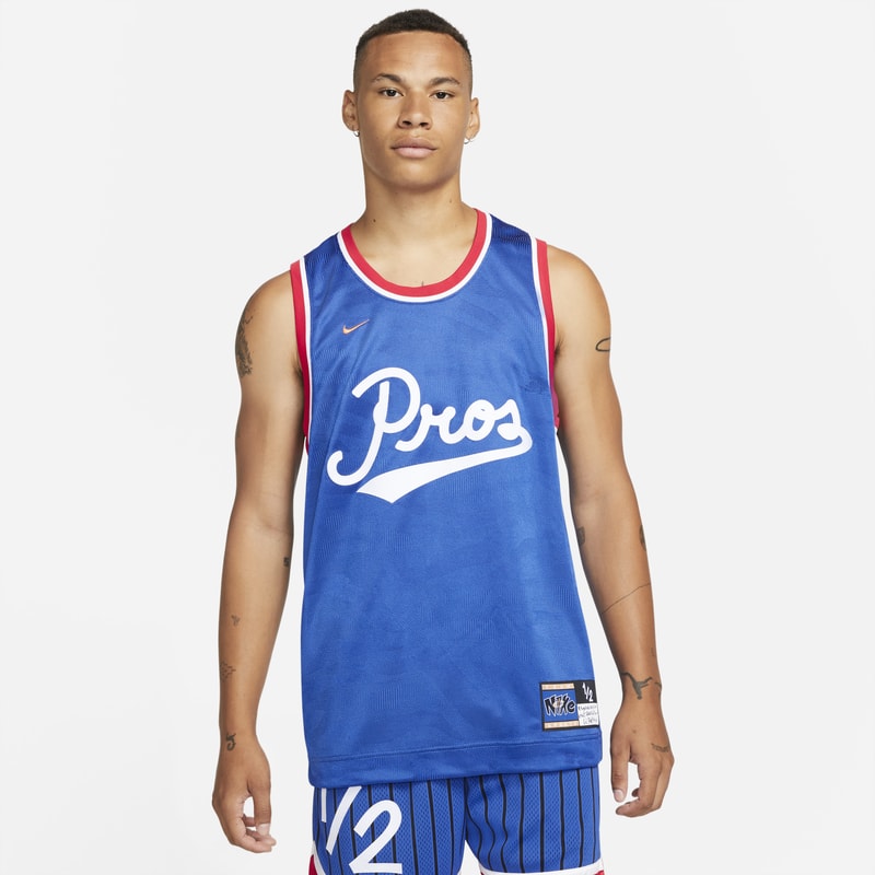 Męska koszulka premium do koszykówki Nike Lil' Penny - Niebieski