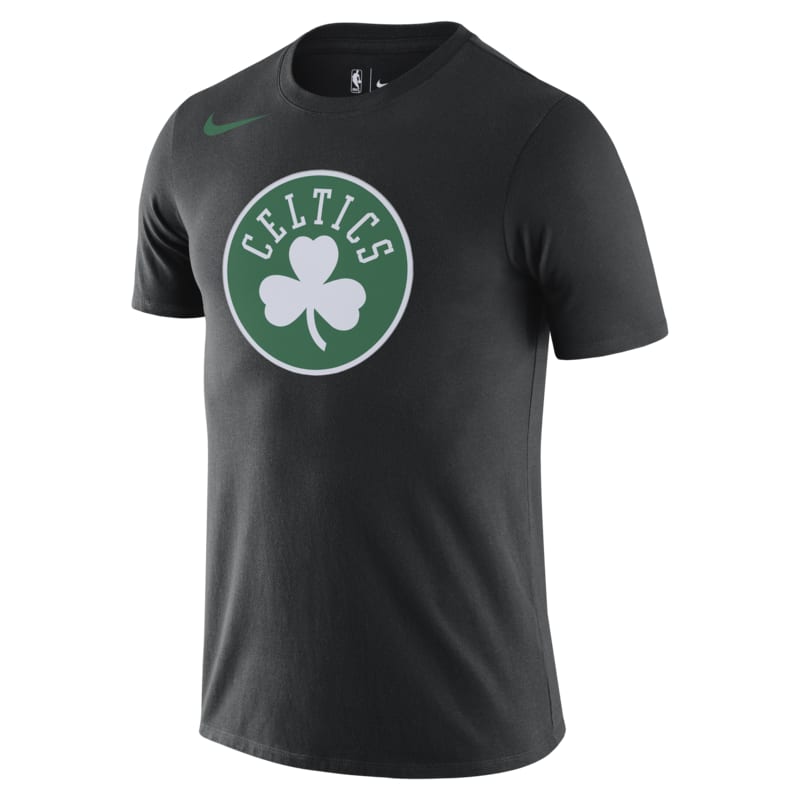 T-shirt Boston Celtics Nike Dri-FIT med NBA-logga för män - Svart