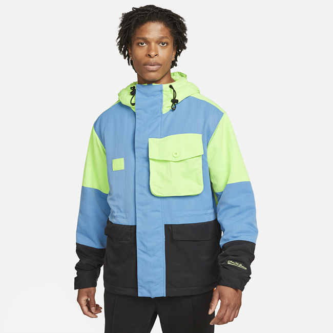 фото Мужская функциональная куртка lebron premium - зеленый
