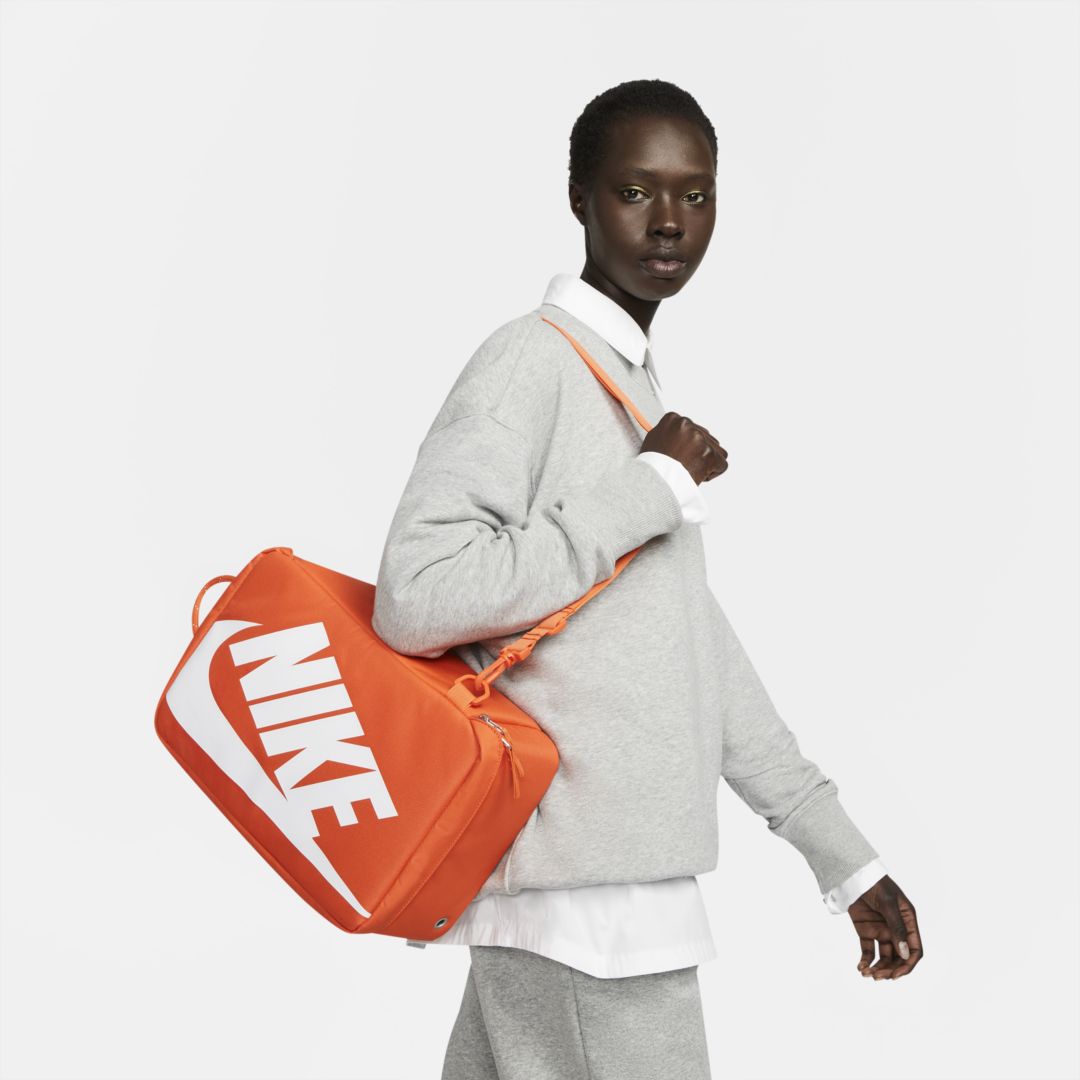 Nike Shoe Box Bag In Orange