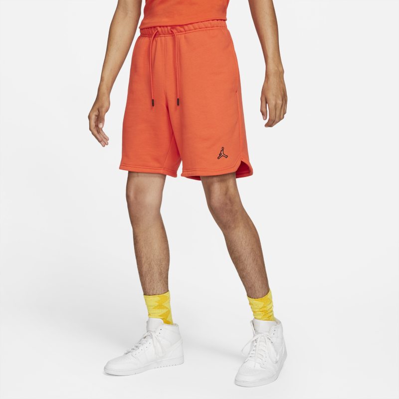 Jordan Essentials Pantalón corto de tejido Fleece - Hombre - Naranja Nike