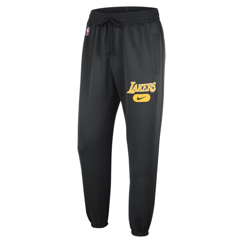 Spodnie męskie Los Angeles Lakers Spotlight Nike Dri-FIT NBA - Czerń