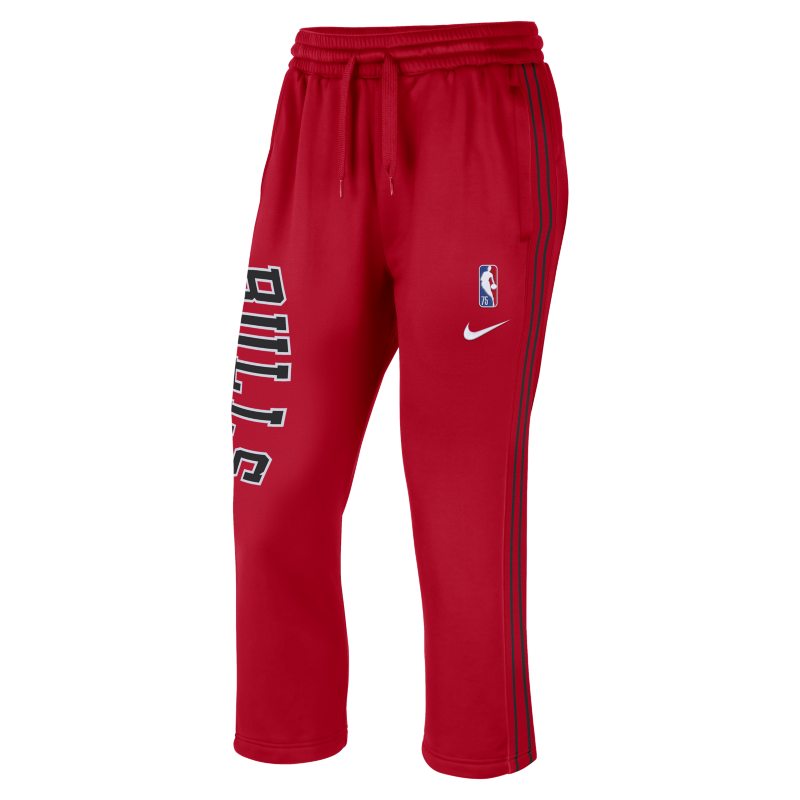 Chicago Bulls Courtside Women's Nike NBA Fleece Trousers - Red