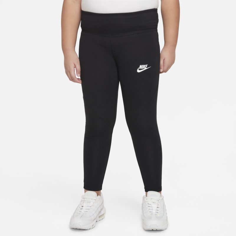 Image of Leggings a vita alta Nike Sportswear Favorites (taglia grande) - Ragazza - Nero