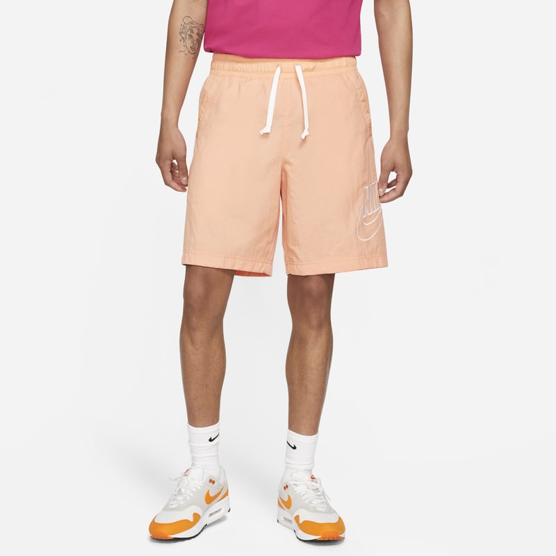 Nike Sportswear Alumni Pantalón corto de tejido Woven - Hombre - Naranja Nike