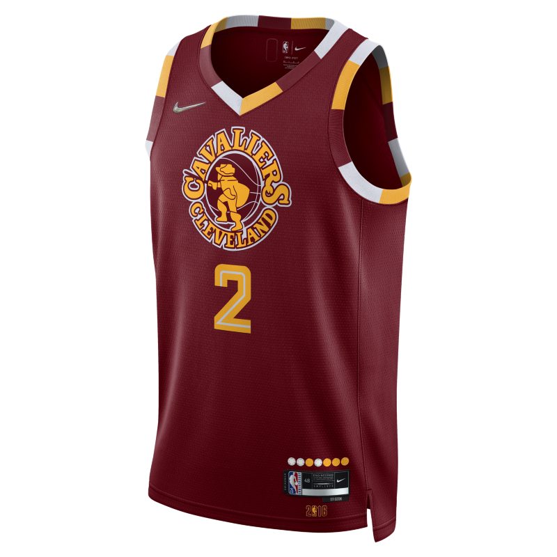 Koszulka Cleveland Cavaliers City Edition Nike Dri-FIT NBA Swingman - Czerwony