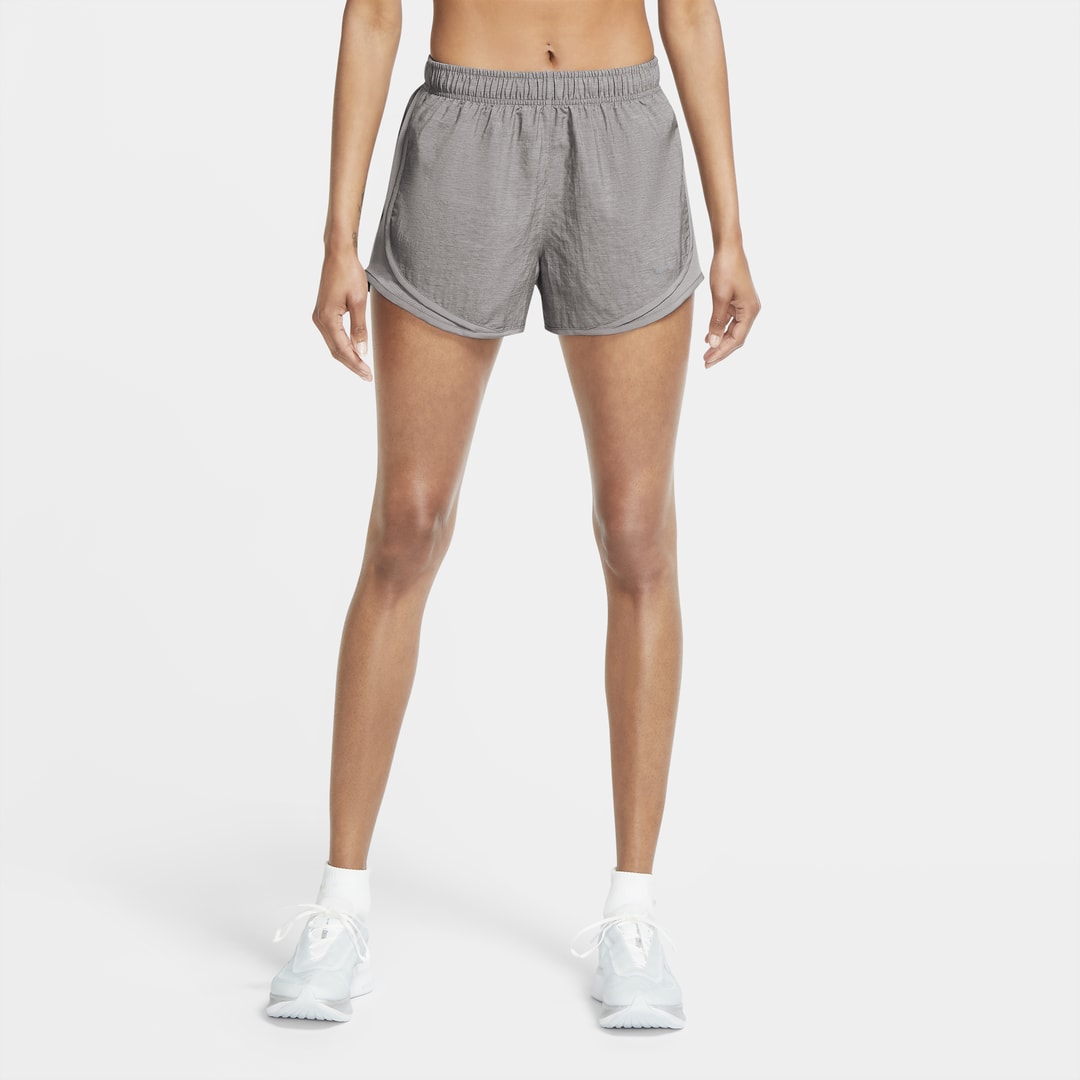 Nike Tempo Women's Heathered Running Shorts In Atmosphere Grey,atmosphere Grey,wolf Grey