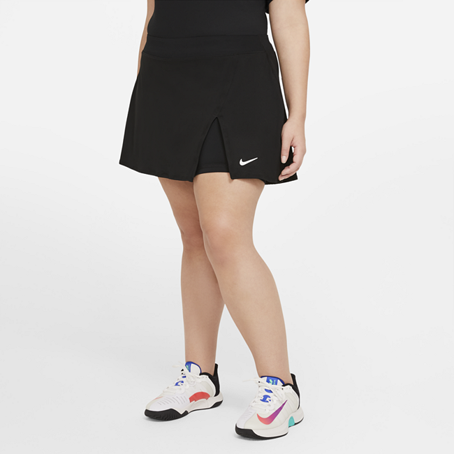 фото Теннисная юбка nikecourt victory (большие размеры) - черный
