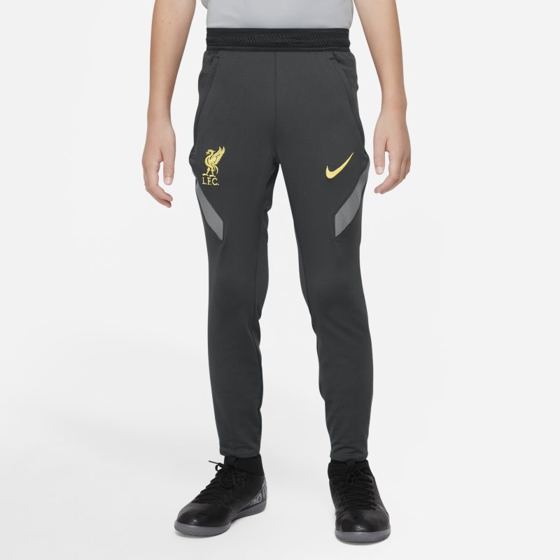Liverpool F.C. Strike Older Kids' Nike Dri-FIT Football Pants - Black