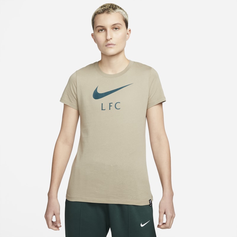 T-shirt Liverpool FC för kvinnor - Grön