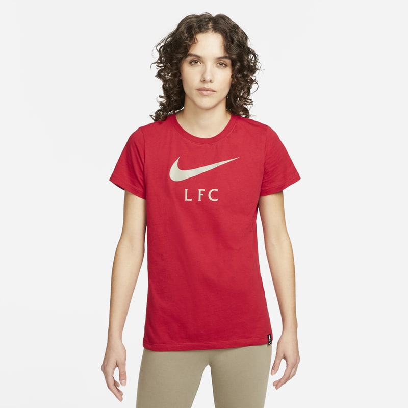 T-shirt Liverpool FC för kvinnor - Röd