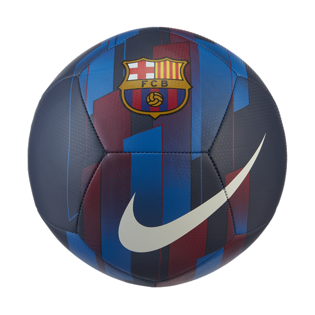 фото Футбольный мяч fc barcelona pitch - синий