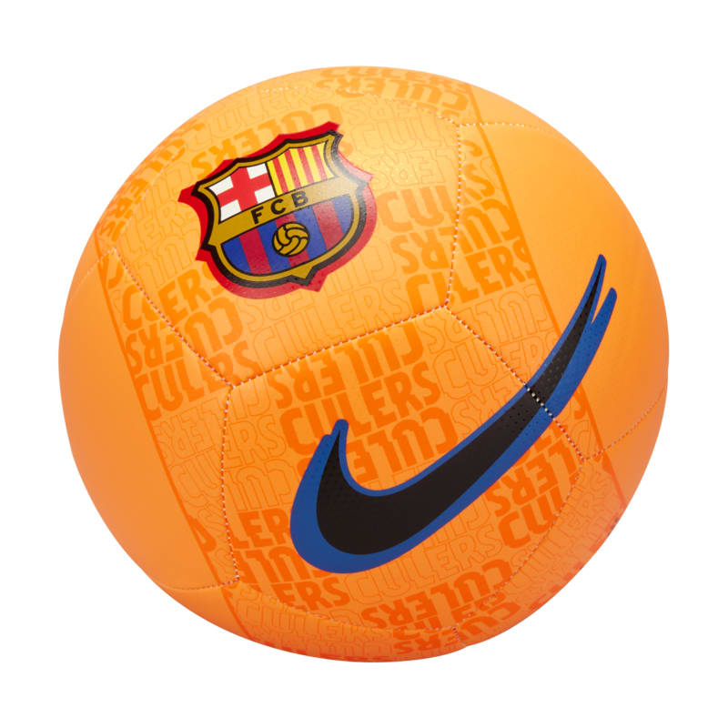 Piłka do piłki nożnej FC Barcelona Pitch - Pomarańczowy