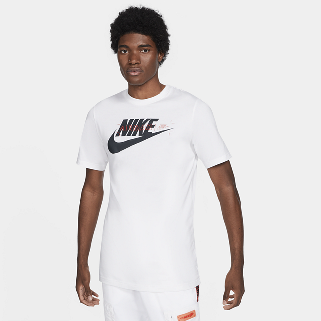 фото Мужская футболка nike sportswear air max - белый