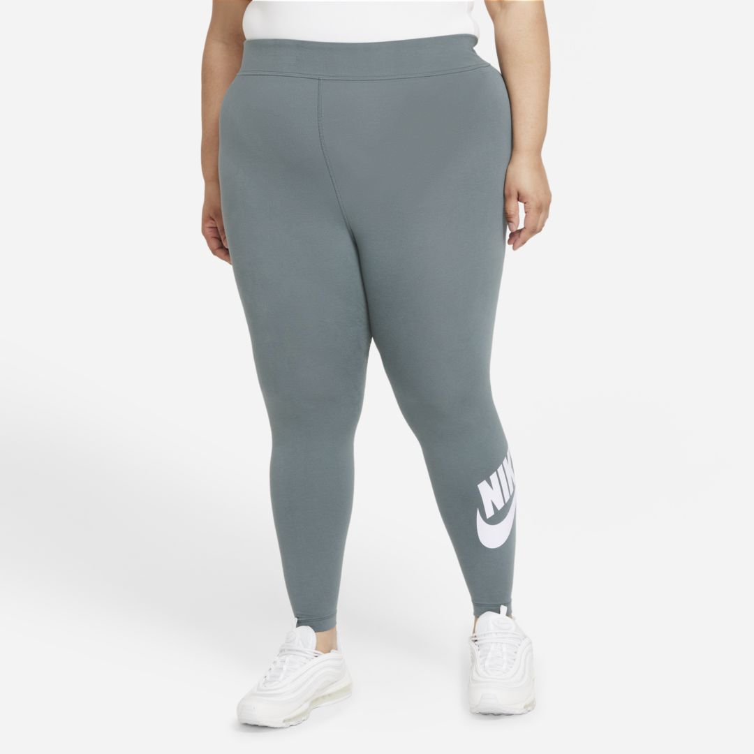 Nike Sportswear Essential Women's High-waisted Leggings In Hasta,white