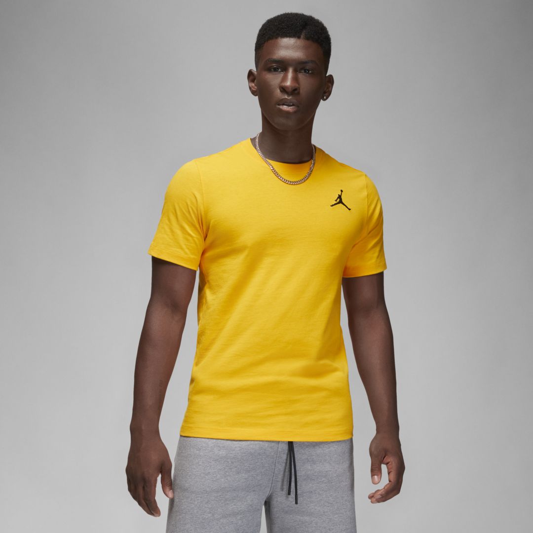 Jordan Men's  Jumpman Short-sleeve T-shirt In Yellow