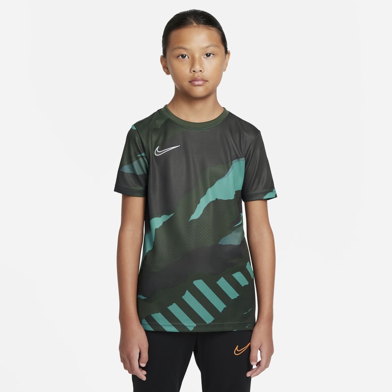 Kortärmad fotbollströja Nike för ungdom - Grön