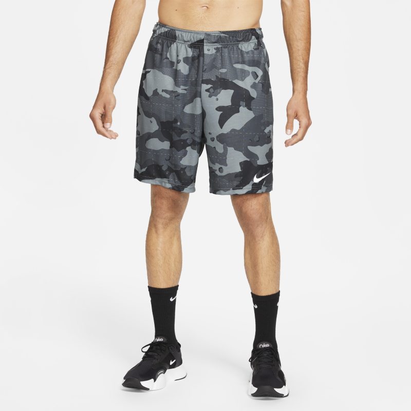 Nike Dri-FIT Pantalón corto de entrenamiento de camuflaje - Hombre - Gris Nike