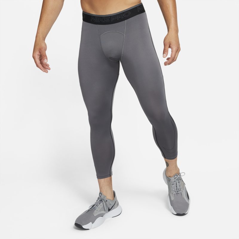 Nike Pro Dri-FIT Men's 3/4 Tights - Grey