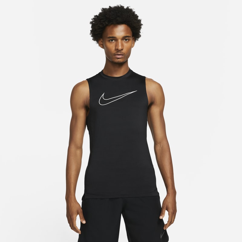 Nike Pro Dri-FIT Camiseta sin mangas con ajuste ceñido - Hombre - Negro Nike