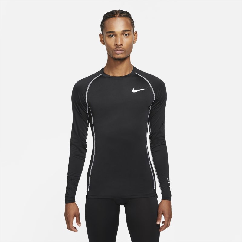 Nike Pro Dri-FIT Camiseta de manga larga y ajuste ceñido - Hombre - Negro Nike