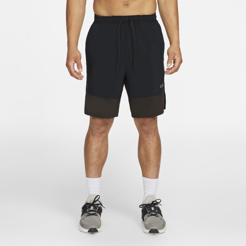 Vävda, flexibla träningsshorts Nike Dri-FIT för män - Svart