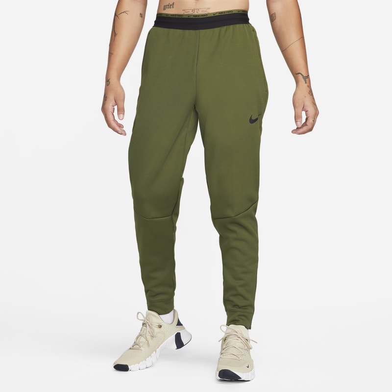 Byxor Nike Pro Therma-FIT för män - Grön