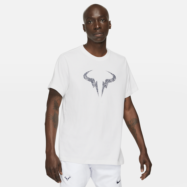 фото Мужская теннисная футболка rafa - белый