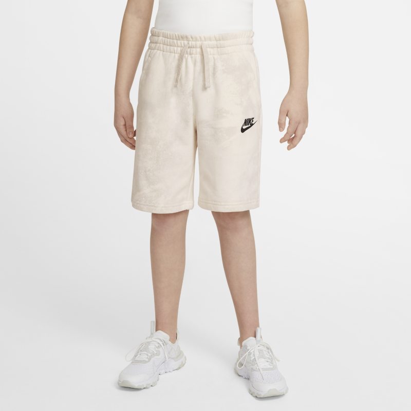 Shorts med batikmönster Nike Sportswear Magic Club för ungdom (killar) - Brun