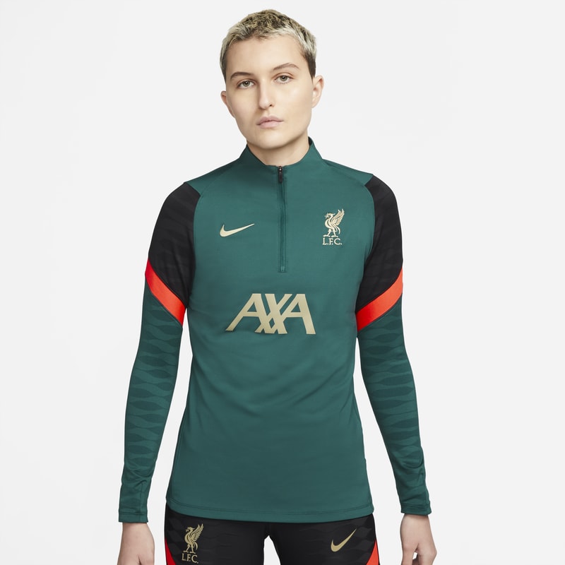 Damska treningowa koszulka piłkarska Liverpool FC Strike - Zieleń