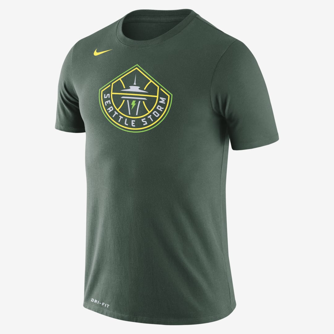 Nike Seattle Storm Logo  Dri-fit Wnba T-shirt In Green