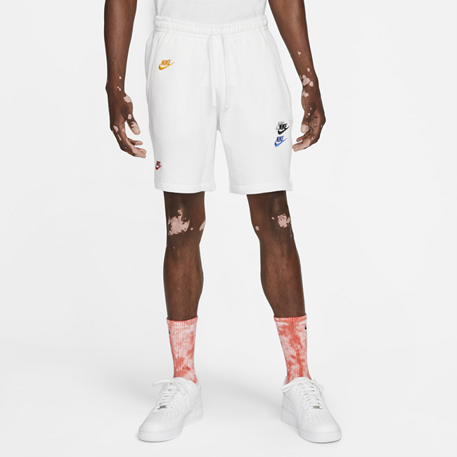 Мужские шорты из трикотажа френч терри Nike Sportswear Essentials+ - Белый