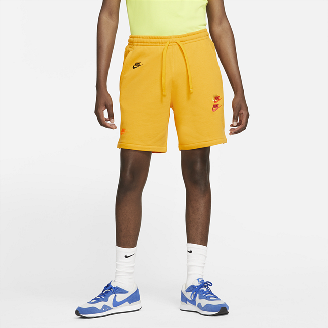 Мужские шорты из трикотажа френч терри Nike Sportswear Essentials+ - Коричневый