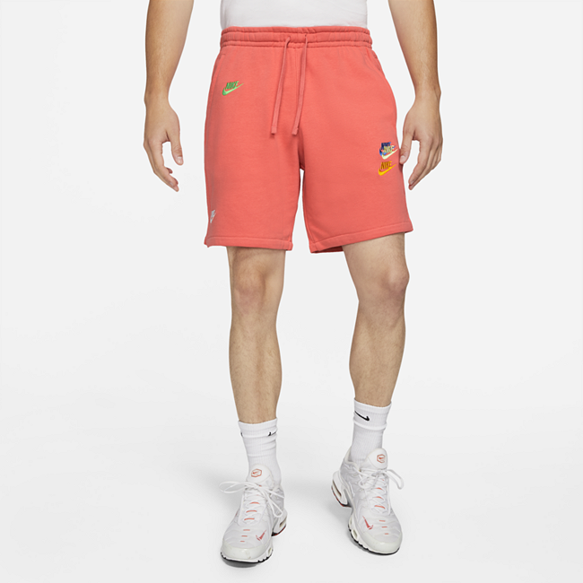 Мужские шорты из трикотажа френч терри Nike Sportswear Essentials+ - Оранжевый